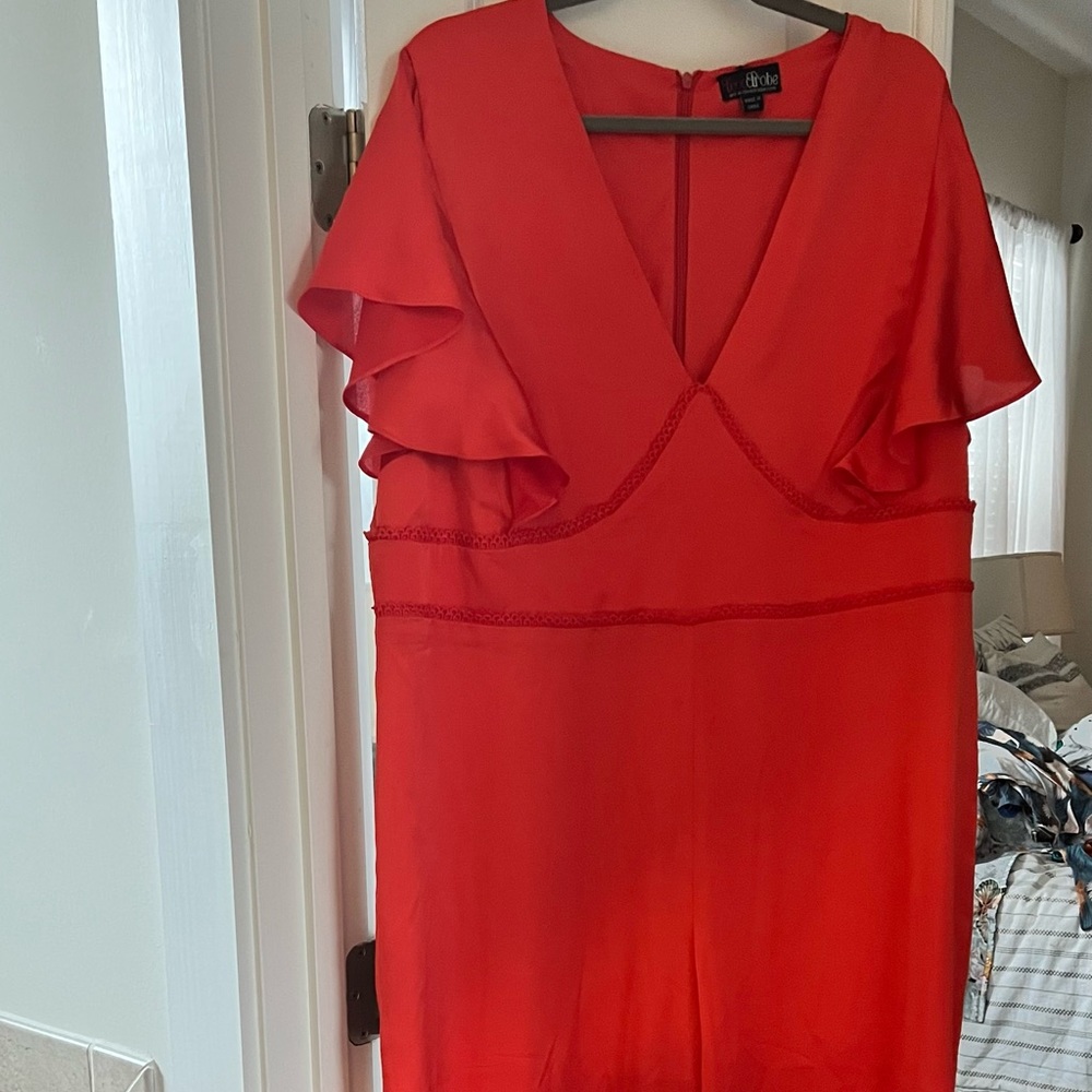 Plus Size Res Romper